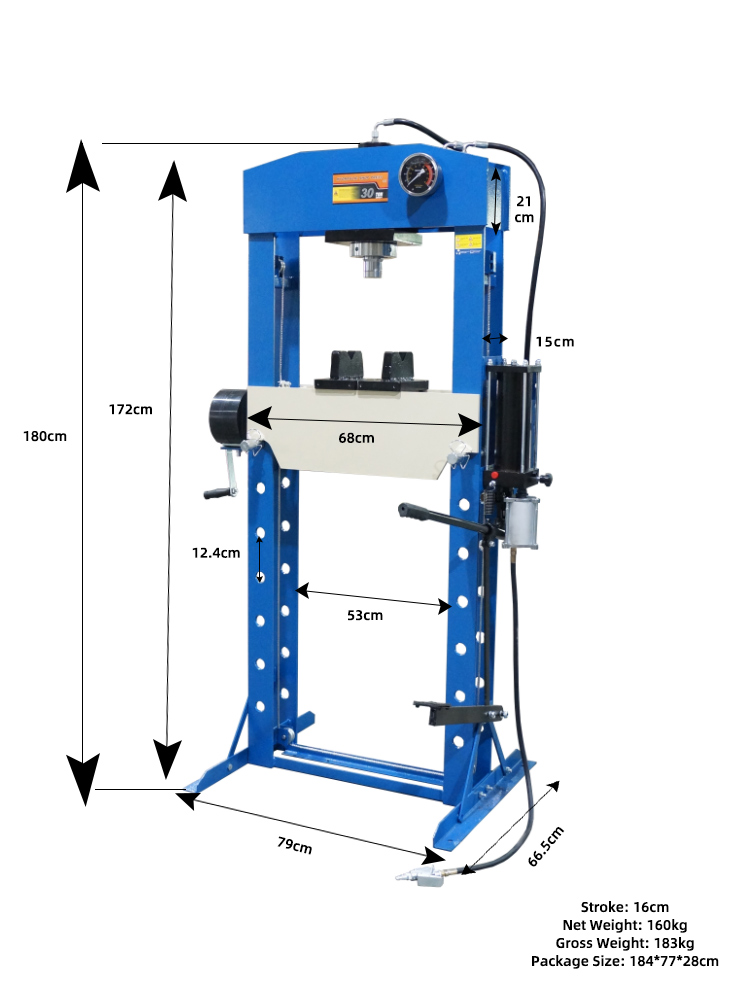 30ton Shop press